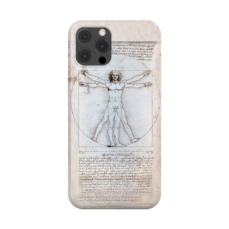 Coque, étui pour Apple iPhone, De Vinci, l'Homme de Vitruve