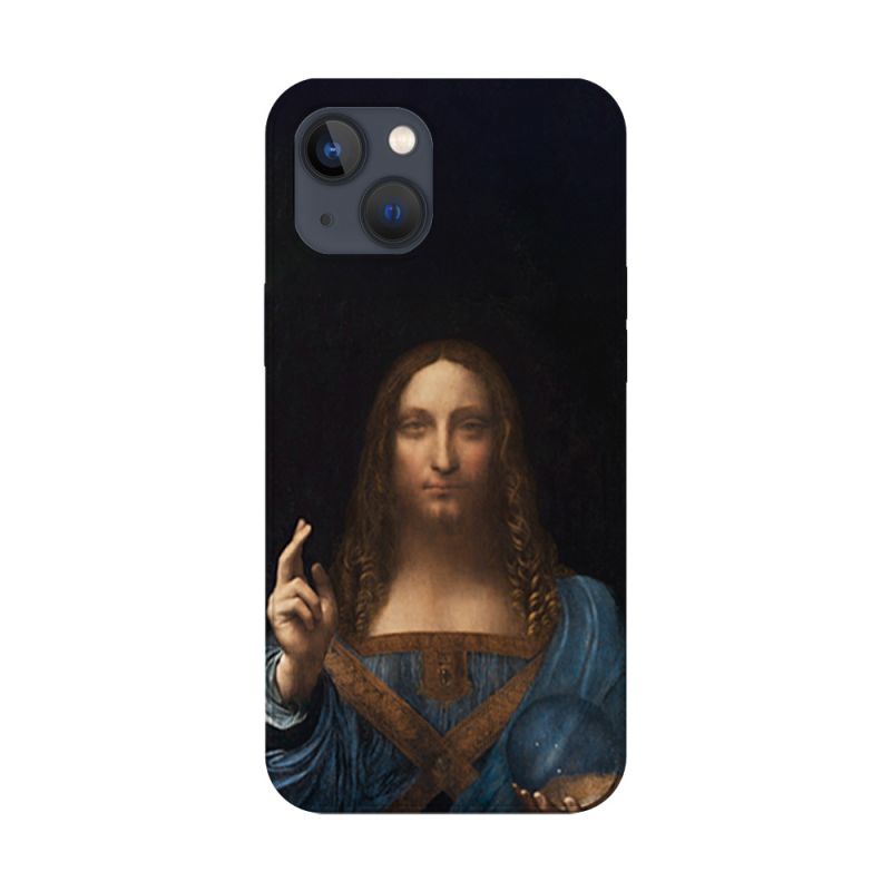 Coque protection de téléphone pour Apple iPhone, Salvatore Mundi, Léonard de Vinci