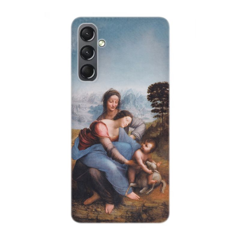 Coque de protection pour Samsung Galaxy, La Vierge et l'Enfant Jésus par De Vinci