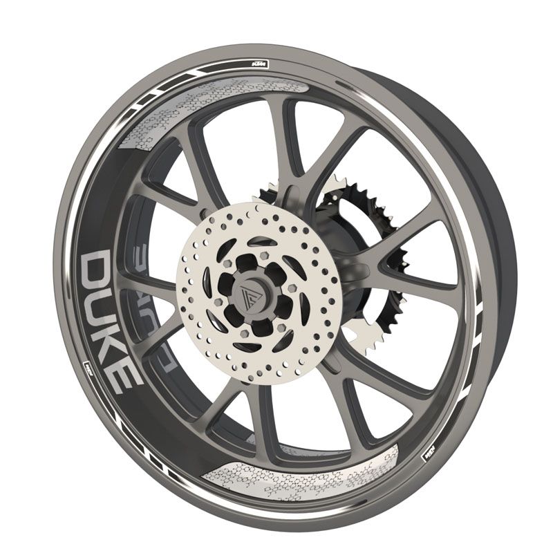Kit déco jantes KTM 690 Duke