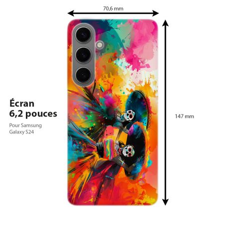 Coque de protection pour Samsung Galaxy, Calaveras