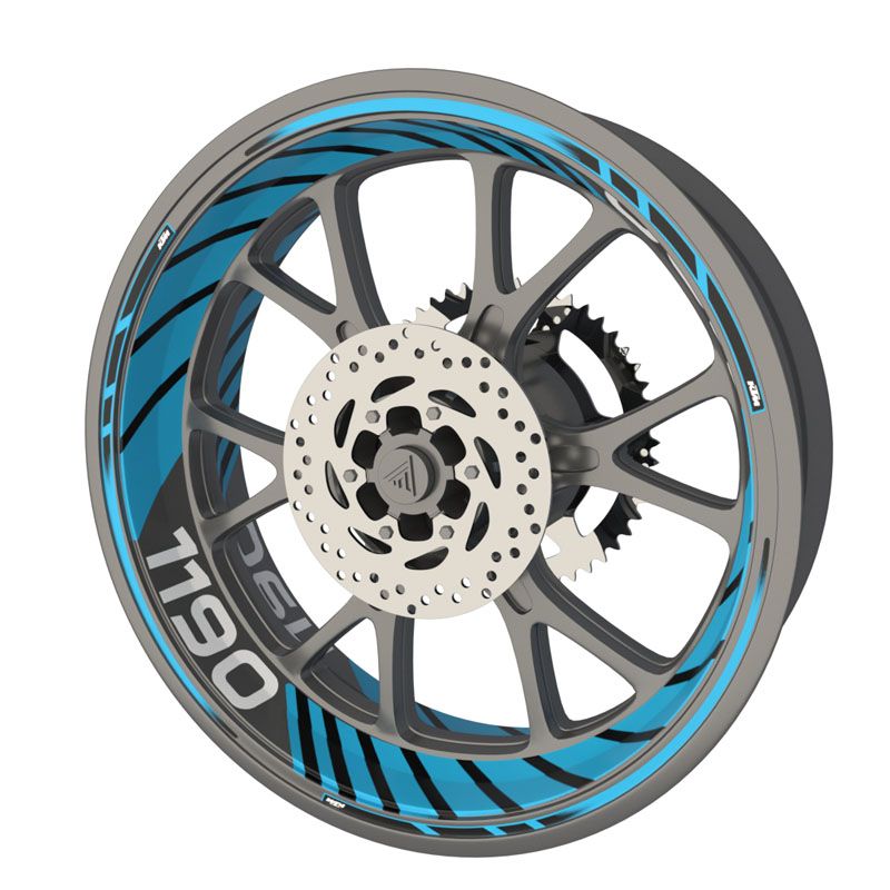 Kit déco jantes KTM 1190