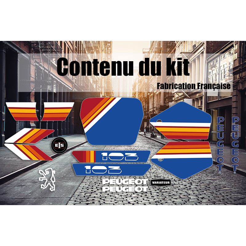 Kit Déco Peugeot 103 Racing Ph2