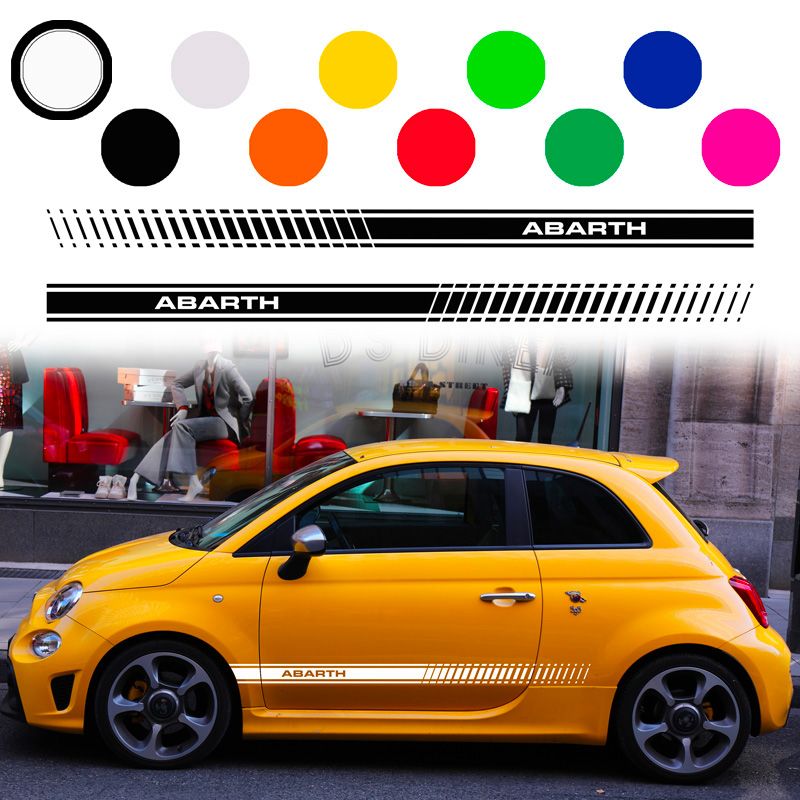 Stickers déco Fiat 500 Abarth