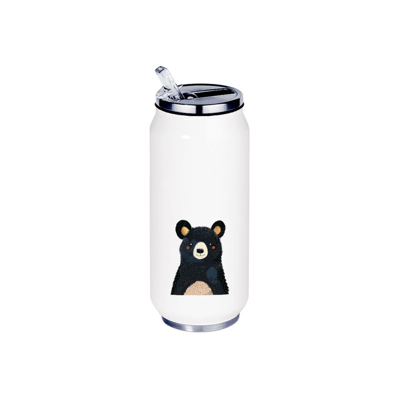 Gourde Alu et Thermos Ours Brun Gourde Alu et Thermos Ours Brun