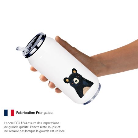 Gourde Alu et Thermos Ours Brun Gourde Alu et Thermos Ours Brun