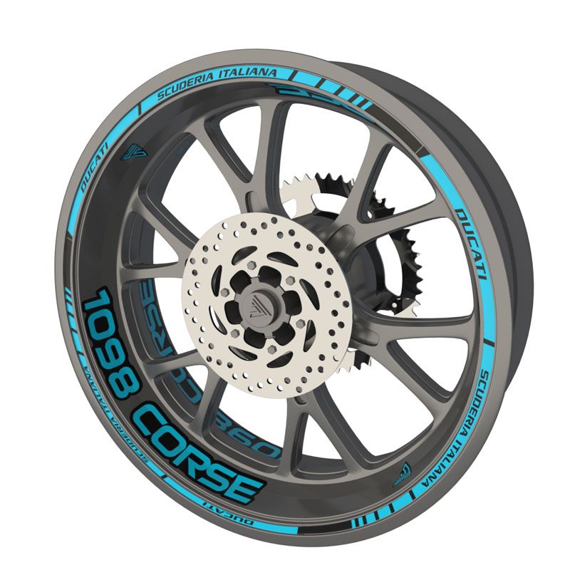 Kit Déco jantes Ducati 1098 Corse