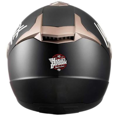 sticker rétro réfléchissant pour casque de moto Harley Davidson