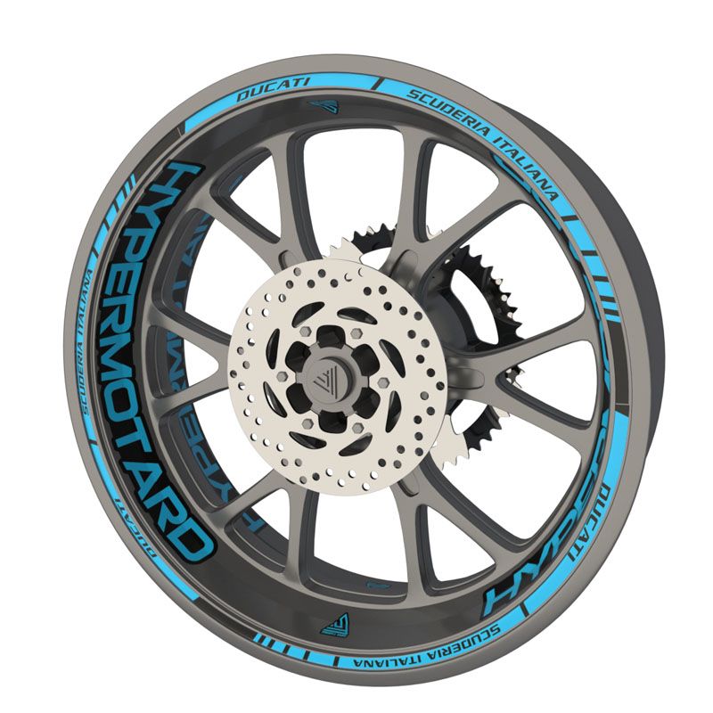 Kit Déco jantes Ducati HyperMotard Kit Déco jantes Ducati HyperMotard