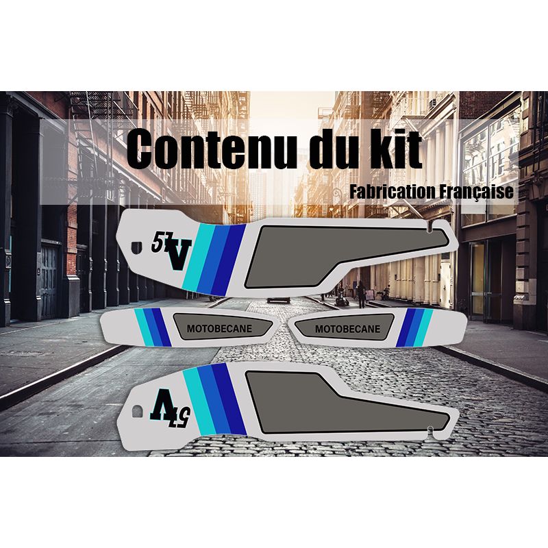 Kit Stickers MBK 51 V Gris