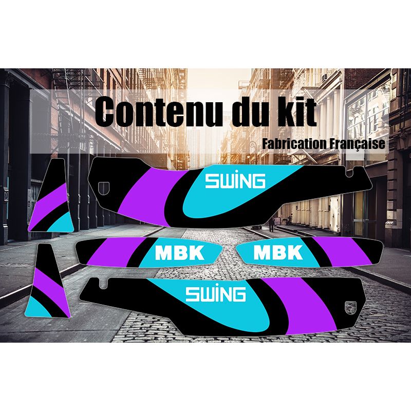 Kit Stickers MBK 51 Swing Noir