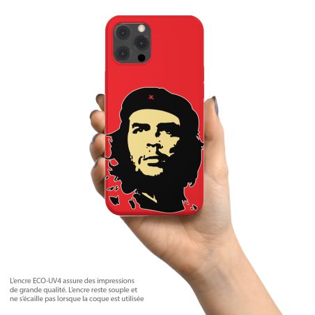 Coque de téléphone design pour Apple iPhone, hommage à Che Guevara, Red