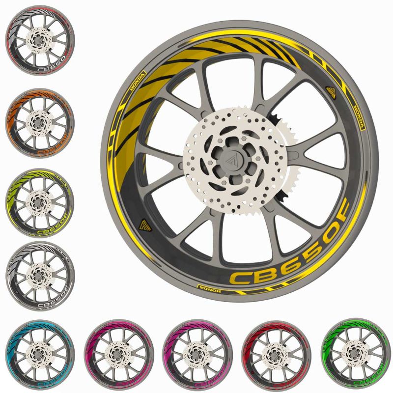 Déco jantes Honda CB 650 F