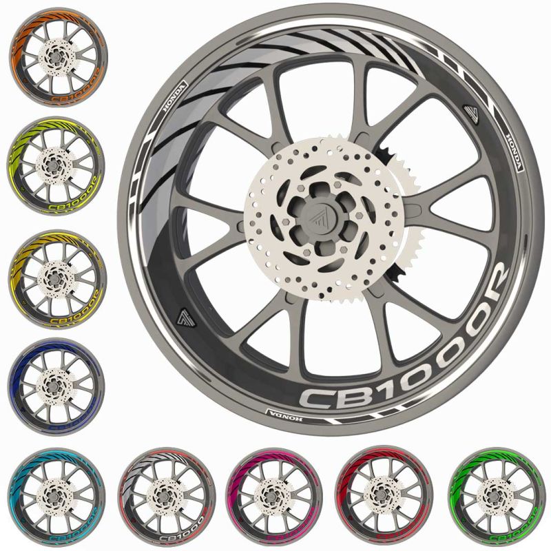 Déco de jantes moto Honda CB1000R