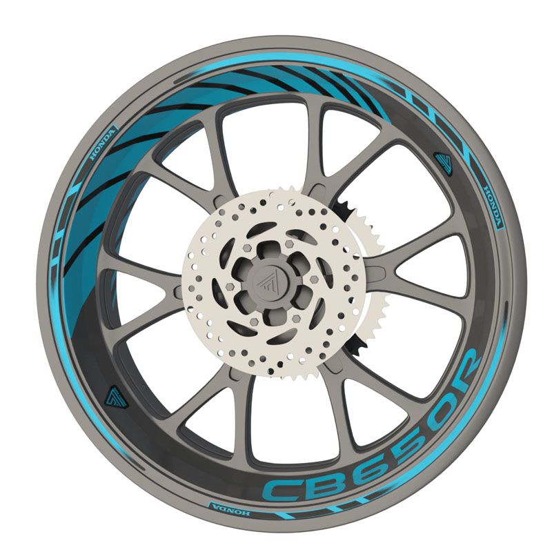 Déco jantes moto Honda CBR650R
