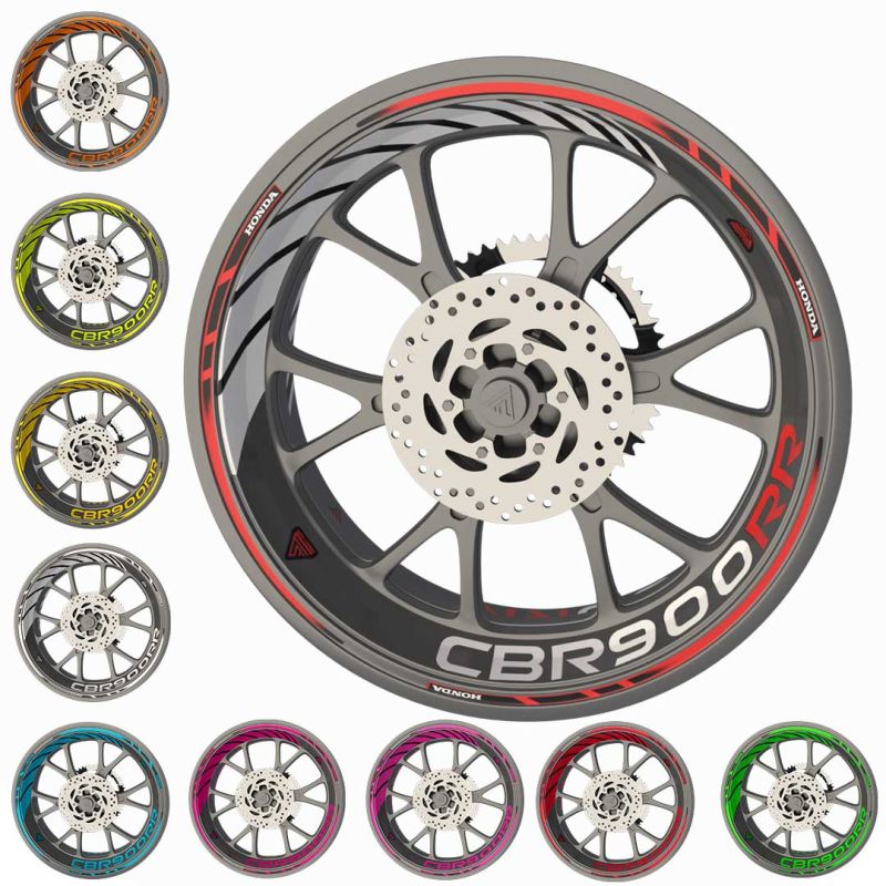 Décalcomanie pour jantes Honda CBR900RR