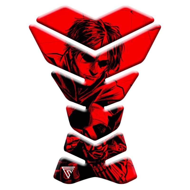 Protège réservoir moto Comics Batman Rouge