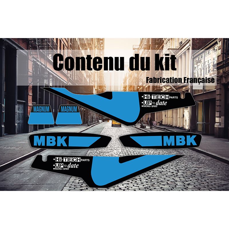 Kit Déco MBK Magnum - Bleu