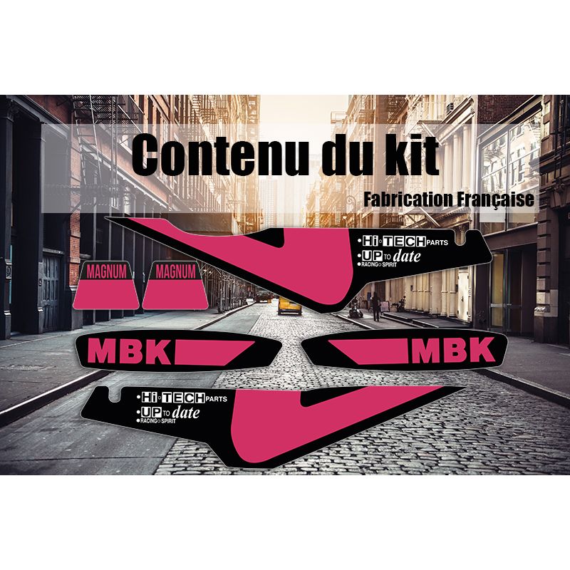 Kit Déco MBK Magnum - Rose