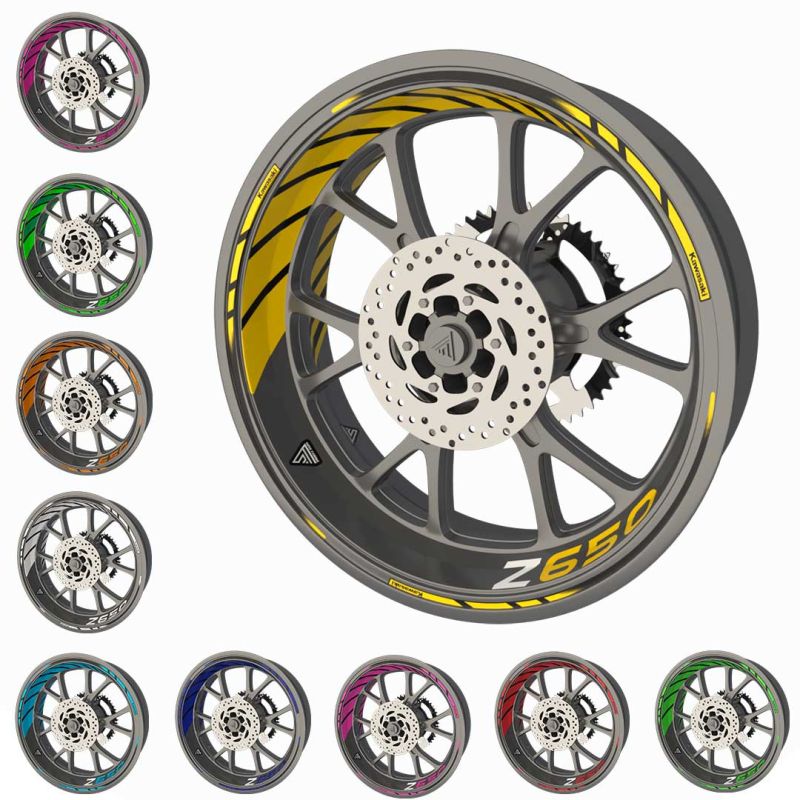 Kawasaki - Z650 - 02 - Jaune foncé