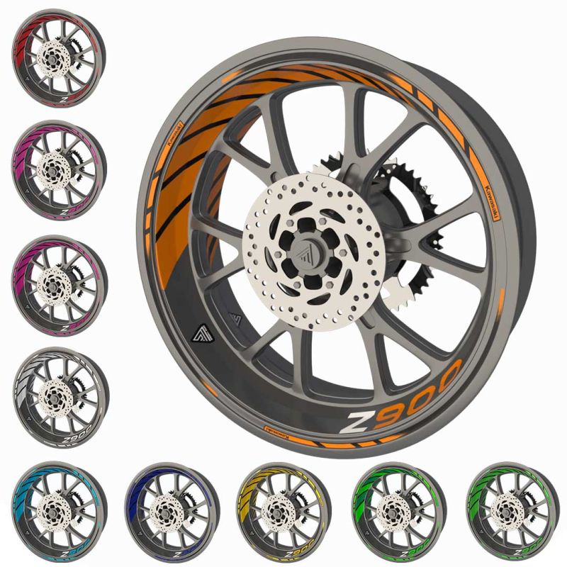Pack déco jantes Kawasaki Z900