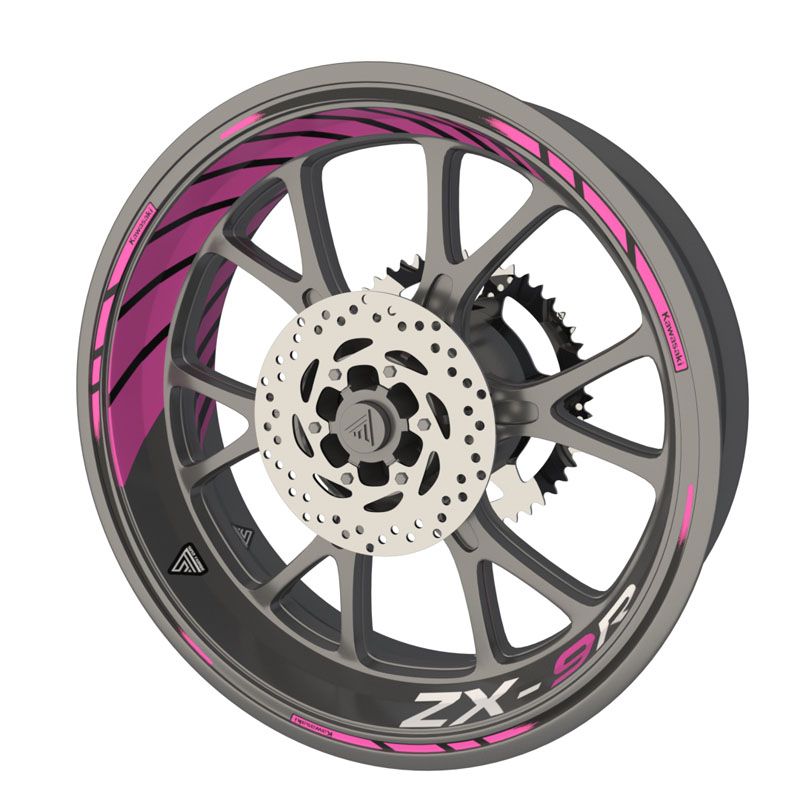 Kit déco jantes Kawasaki ZX-9R