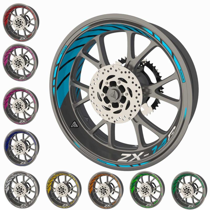 Pack déco jantes Kawasaki ZX-14R