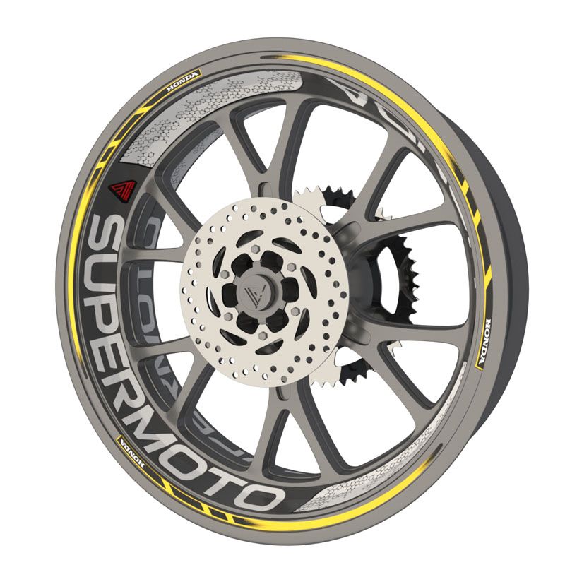 Pack déco jantes Honda Supermoto