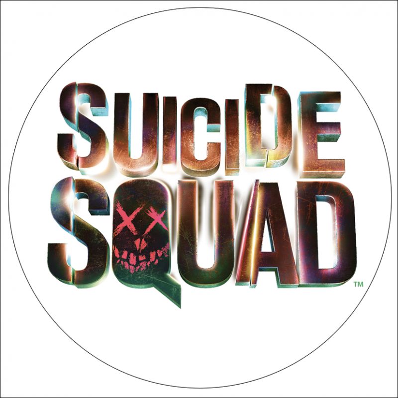 Stickers rétro éclarant Suicide Squad