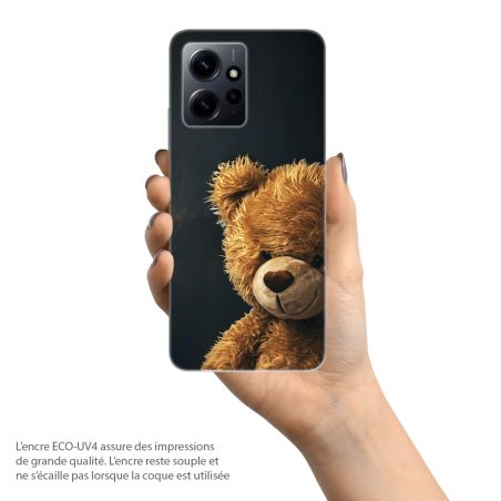 Coque pour téléphone Xiaomi Redmi, Ourson mignon