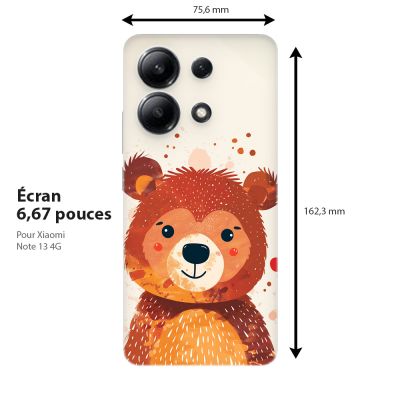 Teddy, l'Ours, coque de téléphone pour Xiaomi Redmi
