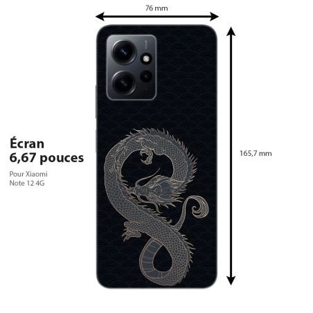 Coque de protection pour Xiaomi Redmi, Thème Dragon