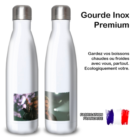 Gourde Alu et Thermos Johnny Hallyday Gourde Alu et Thermos Johnny Hallyday