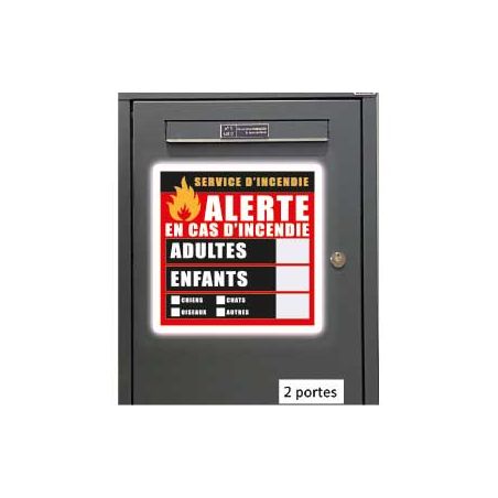 Sticker Pet Alert – Nombre d’enfants, adultes et animaux