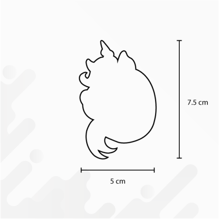 Sticker casque moto Licorne Crazy – Effet lumineux spectaculaire de nuit Sticker casque moto Licorne Crazy – Effet lumineux spectaculaire de nuit