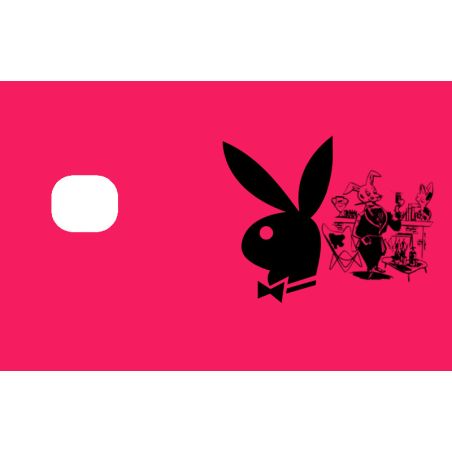 Sticker Carte Bancaire Playboy® | Fabrication Française
