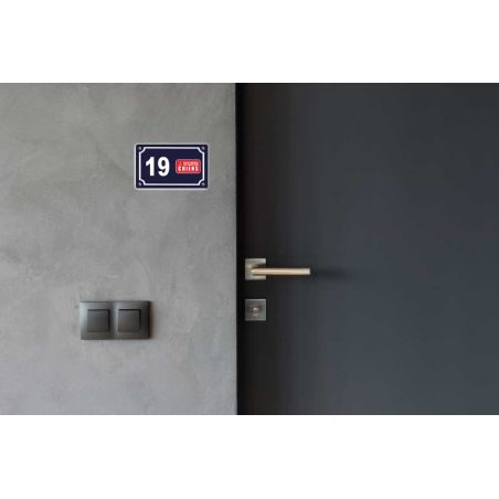Plaque numéro de rue aluminium Pet Alert personnalisée Plaque numéro de rue aluminium Pet Alert personnalisée