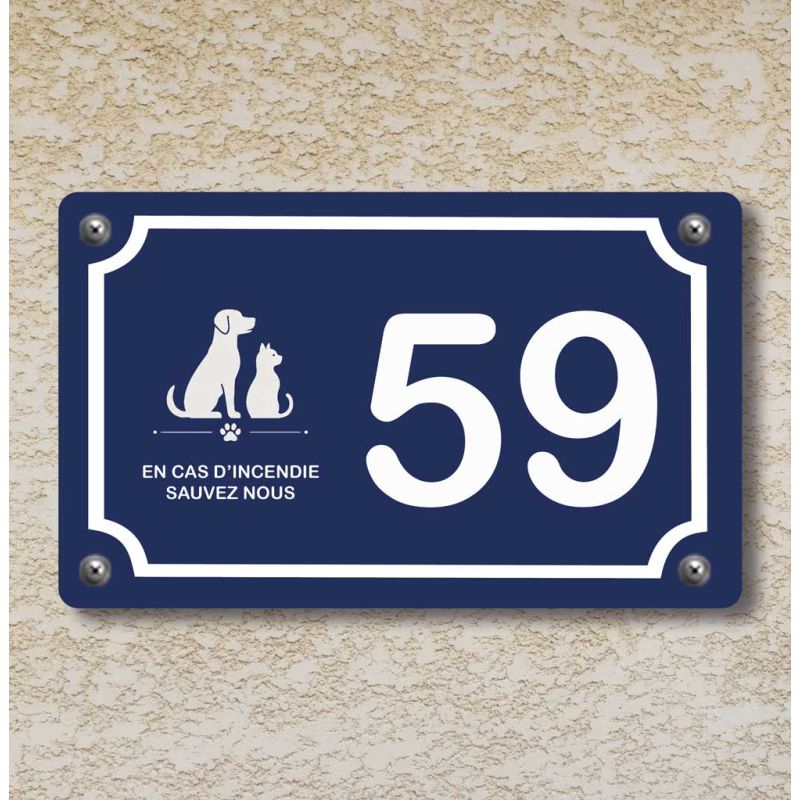 Plaque de portail personnalisée Pet Alert