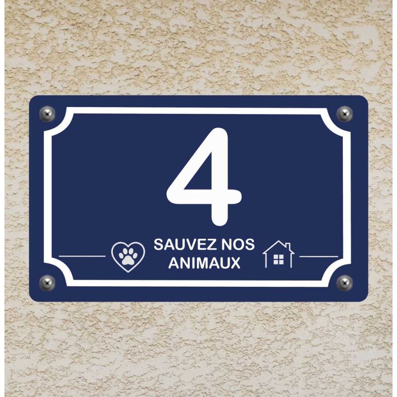 Plaque de portail personnalisée pour maison avec animaux Plaque de portail personnalisée pour maison avec animaux