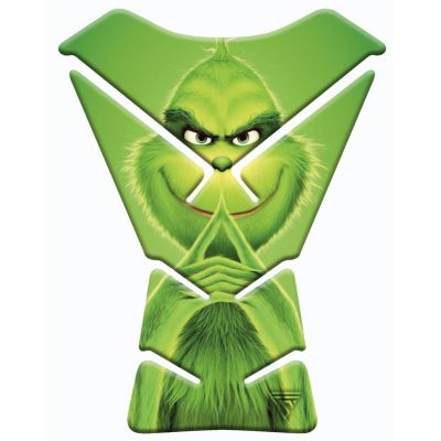 Protège réservoir moto Le Grinch – Une déco fun, décalée et pleine de caractère