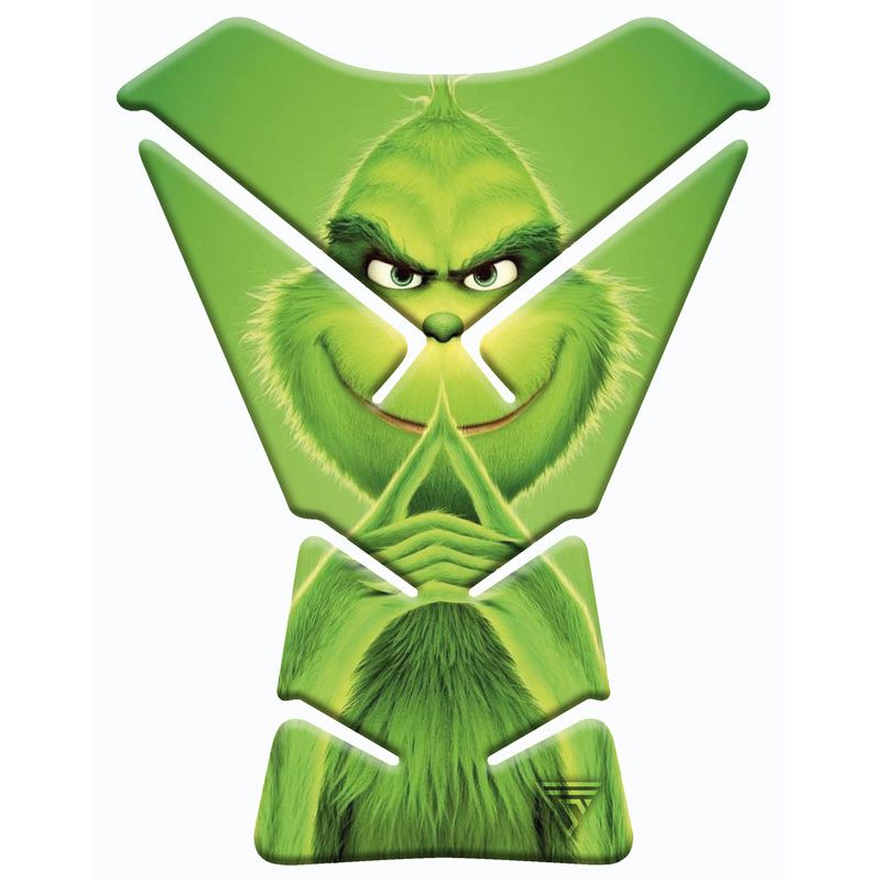 Protège réservoir moto Le Grinch – Une déco fun, décalée et pleine de caractère Protège réservoir moto Le Grinch – Une déco fun, décalée et pleine de caractère
