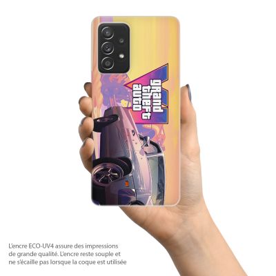 Coque Samsung GTA 6 – Coque imprimée gaming pour Samsung