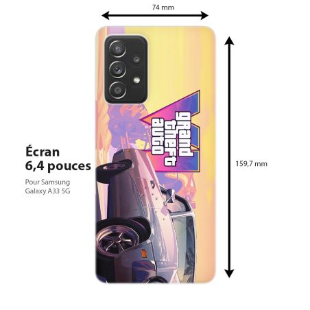 Coque Samsung GTA 6 – Coque imprimée gaming pour Samsung Coque Samsung GTA 6 – Coque imprimée gaming pour Samsung