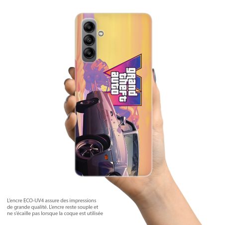 Coque Samsung GTA 6 – Coque imprimée gaming pour Samsung Coque Samsung GTA 6 – Coque imprimée gaming pour Samsung