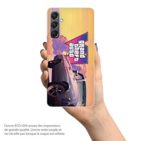 Coque Samsung GTA 6 – Coque imprimée gaming pour Samsung Coque Samsung GTA 6 – Coque imprimée gaming pour Samsung