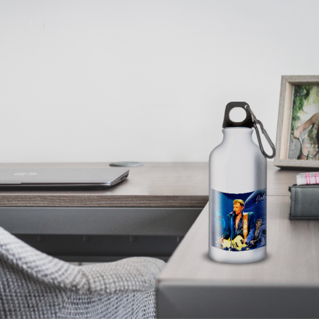 Gourde Alu et Thermos Johnny Hallyday
