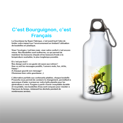 Gourde Alu et Thermos Salsa Vélo