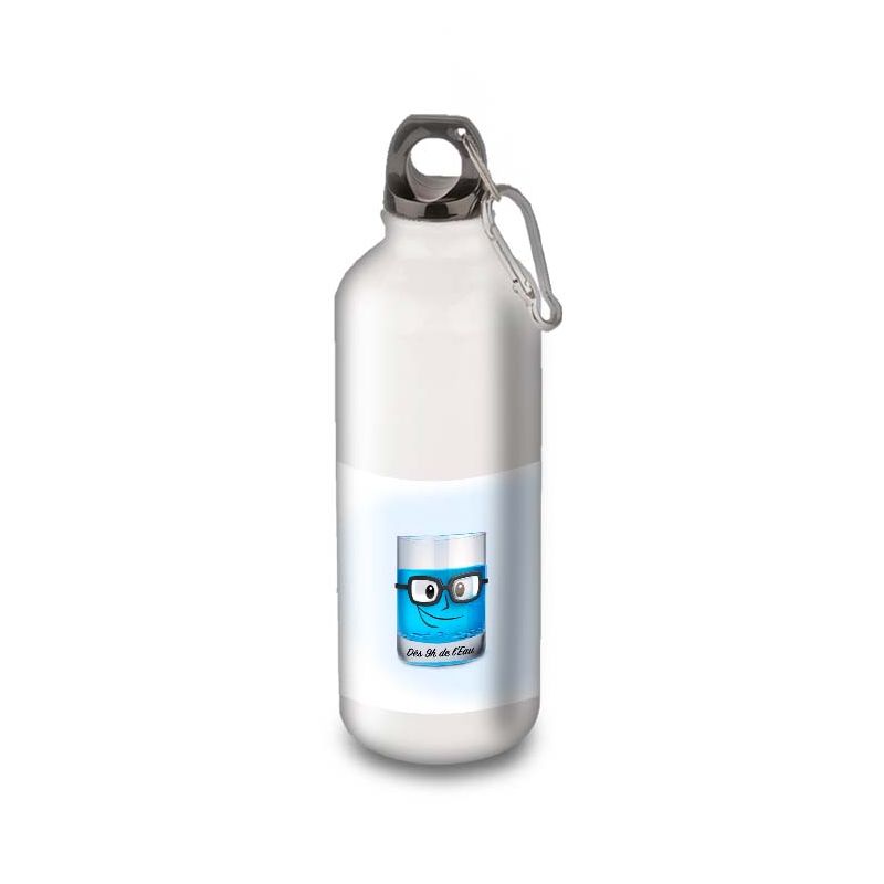 Gourde Alu et Thermos Eau ou Curaçao