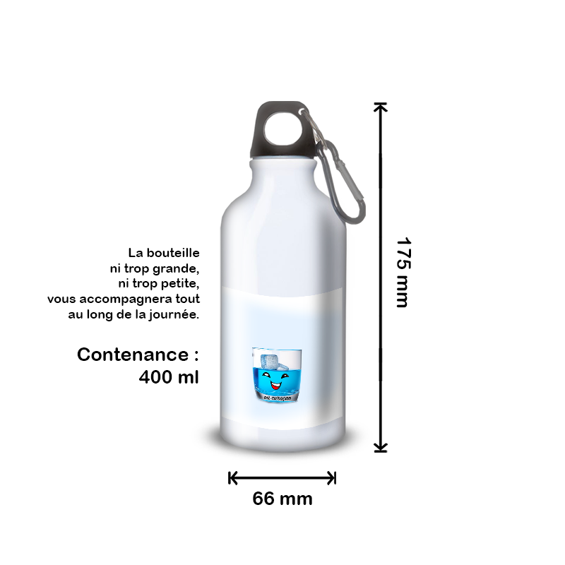 Gourde Alu et Thermos Eau ou Curaçao Gourde Alu et Thermos Eau ou Curaçao