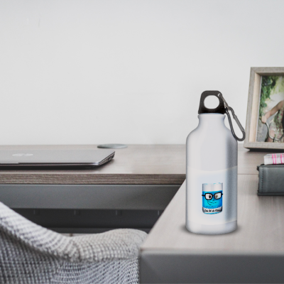 Gourde Alu et Thermos Eau ou Curaçao